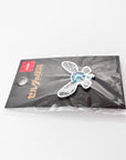 side view of the navi pin sold at Nintendo Tokyo in Japan